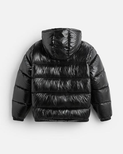 Men's Hooded Oversized Water Resistant Quilted Jacket