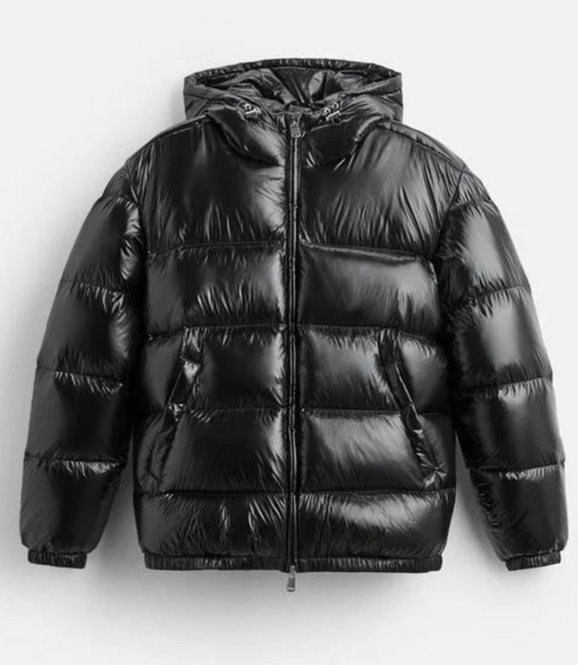 Men's Hooded Oversized Water Resistant Quilted Jacket