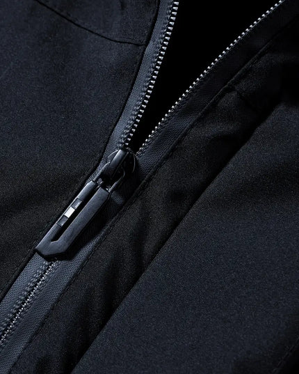 Men's Puffer Parka Jacket, Quilted Waterproof and Insulated