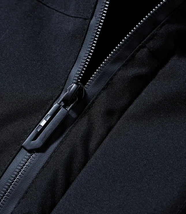 Men's Puffer Parka Jacket, Quilted Waterproof and Insulated