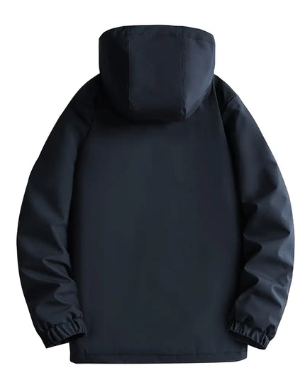 Men's Puffer Parka Jacket, Quilted Waterproof and Insulated