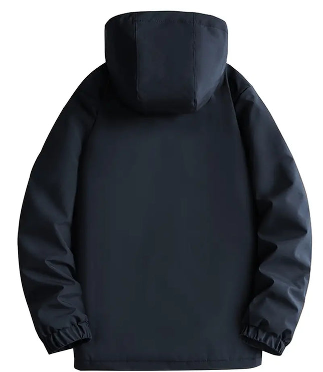 Men's Puffer Parka Jacket, Quilted Waterproof and Insulated
