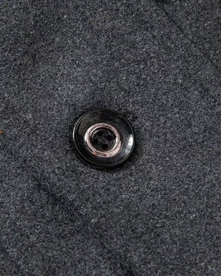 Men's Two Piece Winter Overcoat with Removable Lined Vest