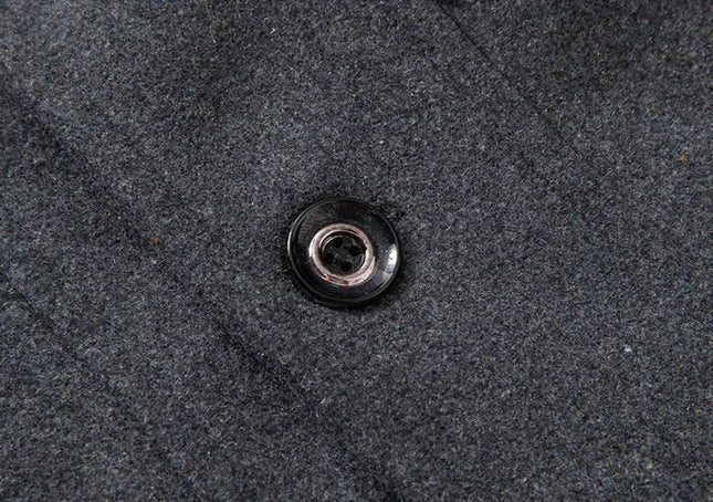 Men's Two Piece Winter Overcoat with Removable Lined Vest
