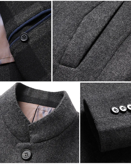 Men's Winter Parka Coat, Quilted Water Resistant and Insulated
