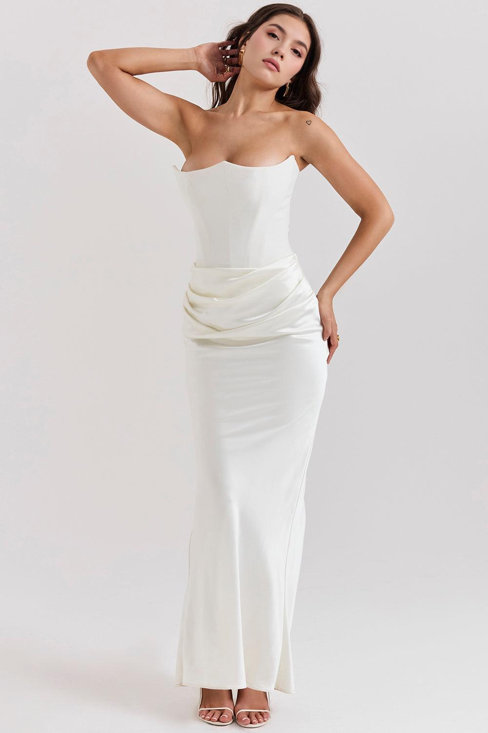 Women's Floral V-Neck Flowy Boho Summer Maxi Dress