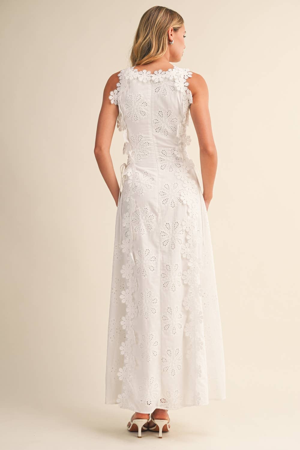 Women's Halter Neck Flowy Summer Maxi Dress for Wedding Guests