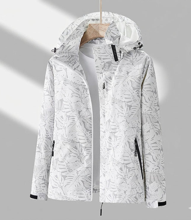 Women's Hooded Insulated Waterproof Winter Rain Jacket
