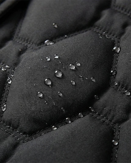 Women's Hooded Quilted Insulated Longline Down Coat