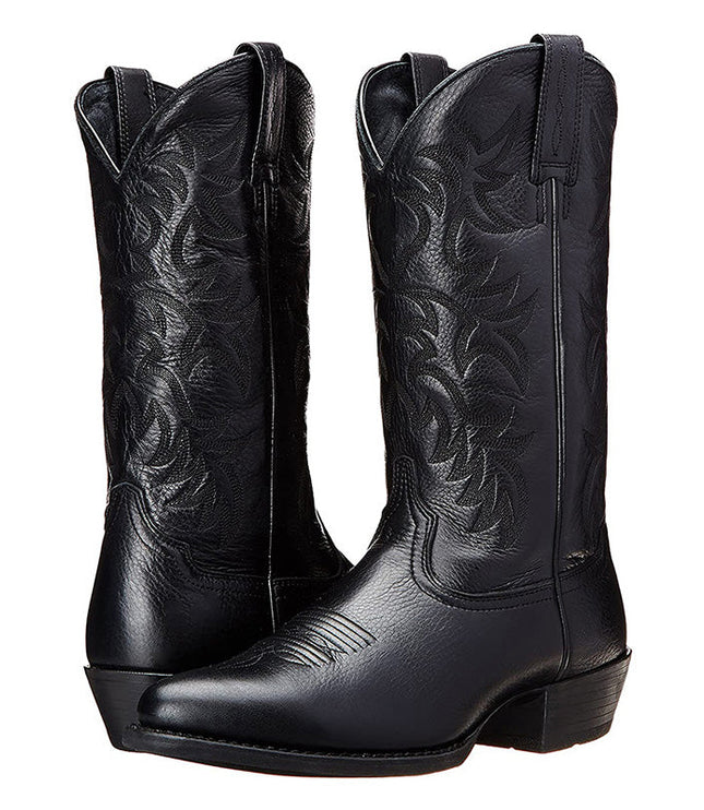 Women's Knee High Pull-On Cowboy Boots, Western Stitched