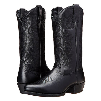 Women's Knee High Pull-On Cowboy Boots, Western Stitched