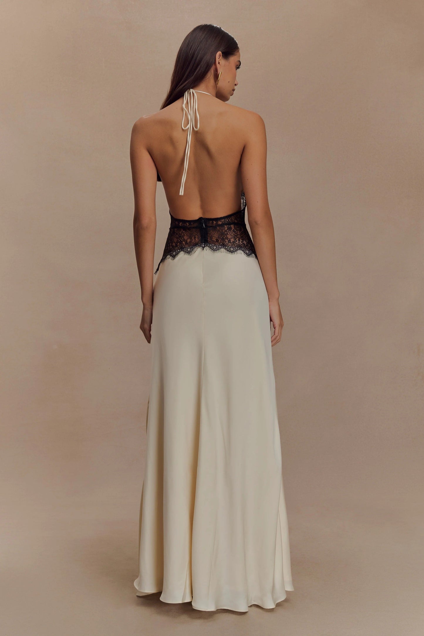 Women's Polka Dot V-Neck Wedding Guest Summer Maxi Dress