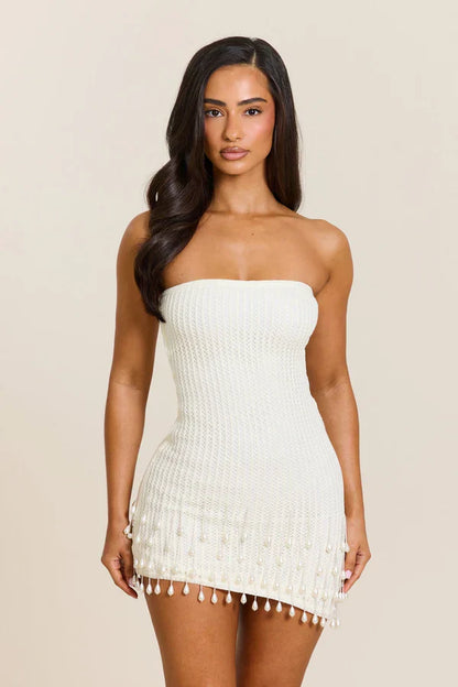 Women's Satin Square Neck Mini Dress Summer Cocktail