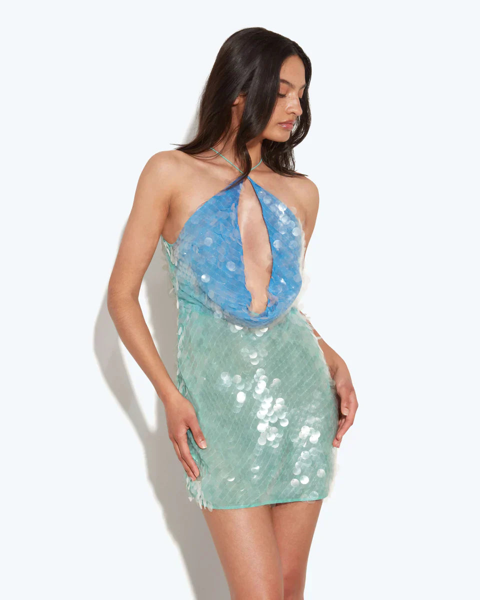 Women's Sleeveless Flowy Cocktail Mini Party Dress