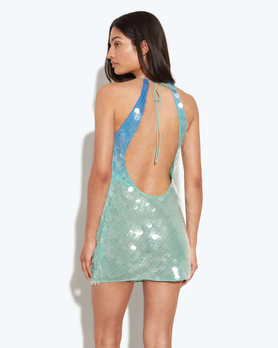 Women's Sleeveless Flowy Cocktail Mini Party Dress