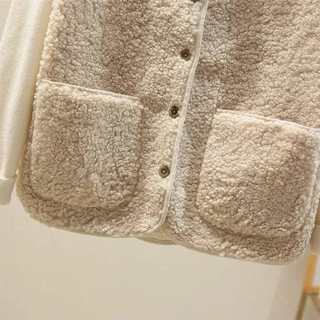 Women's Sleeveless Sweater Vest, Button Front Layering