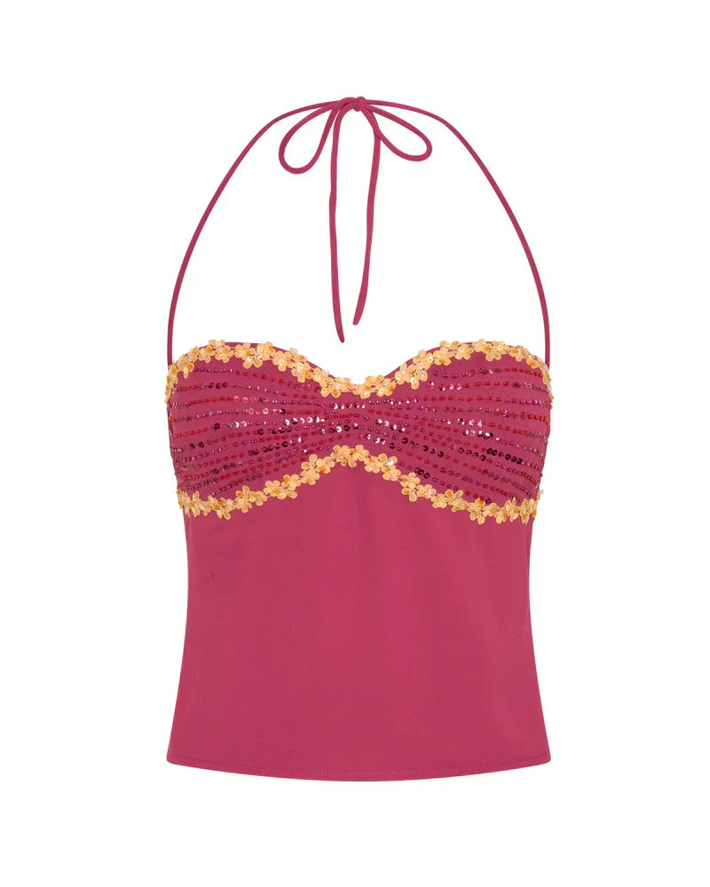 Women's Two Piece Set Crop Top and Skirt Summer Co-ord