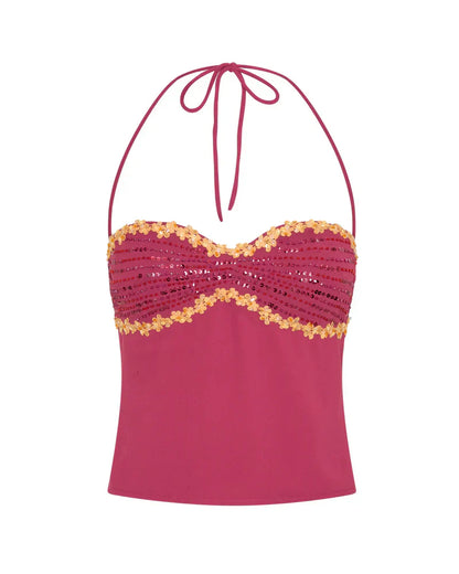 Women's Two Piece Set Crop Top and Skirt Summer Co-ord