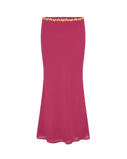 Women's Two Piece Set Crop Top and Skirt Summer Co-ord