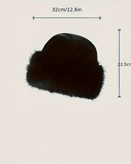 Women's Winter Trapper Hat, Knit Ear Flap Cold Weather